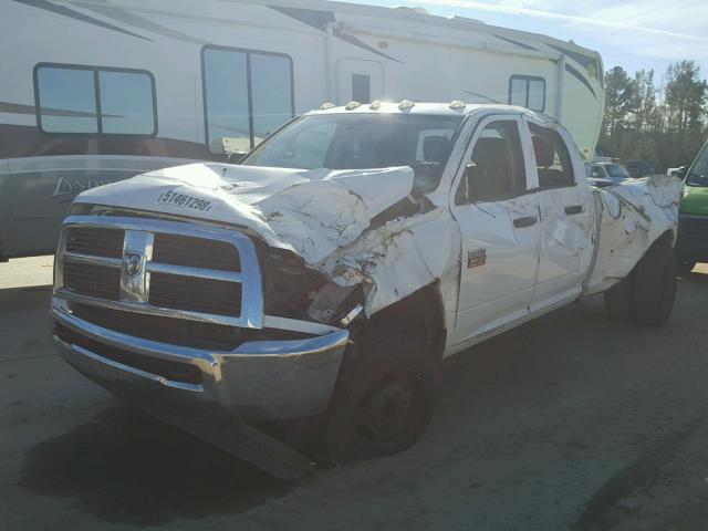 3C63DRGL5CG288918 - 2012 DODGE RAM 3500 S WHITE photo 2