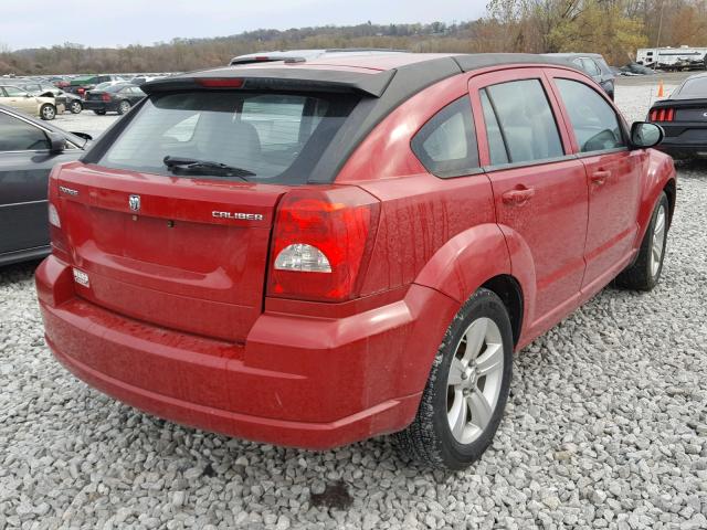 1C3CDWDA9CD527477 - 2012 DODGE CALIBER SX MAROON photo 4