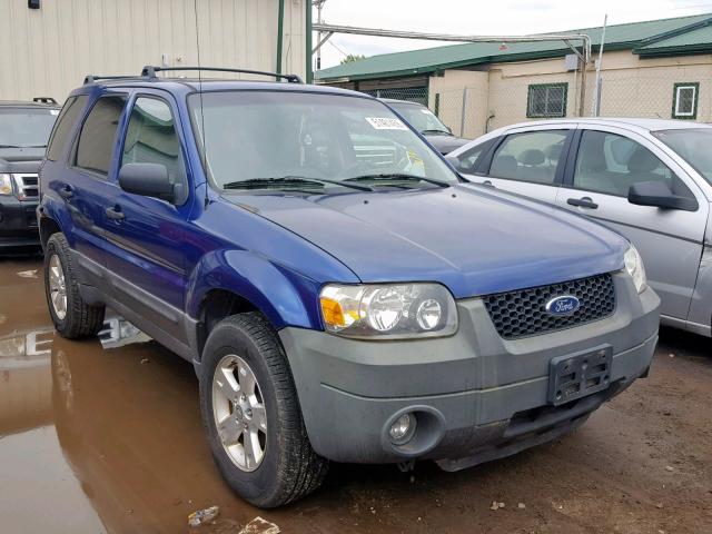 1FMYU93185KC92164 - 2005 FORD ESCAPE XLT BLUE photo 1