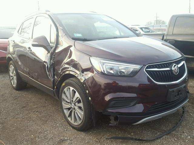 KL4CJASB7HB129751 - 2017 BUICK ENCORE PRE PURPLE photo 1