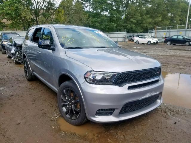 1C4RDJDG8KC721936 - 2019 DODGE DURANGO GT SILVER photo 1