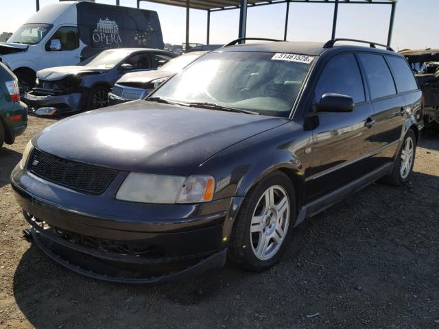 WVWVD23B7YE248084 - 2000 VOLKSWAGEN PASSAT GLX 黑色 照片 2