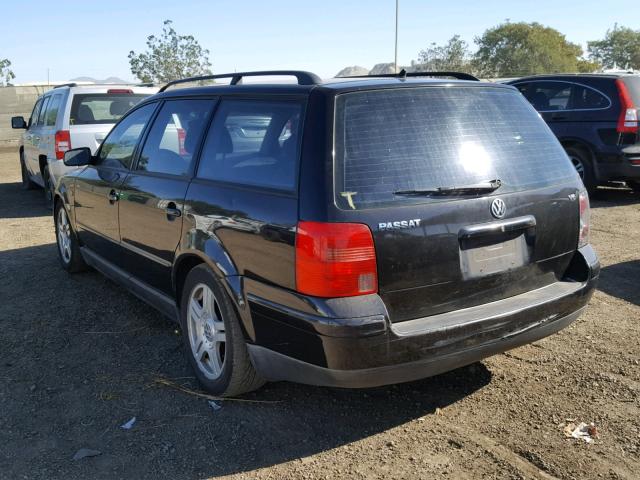WVWVD23B7YE248084 - 2000 VOLKSWAGEN PASSAT GLX 黑色 照片 3