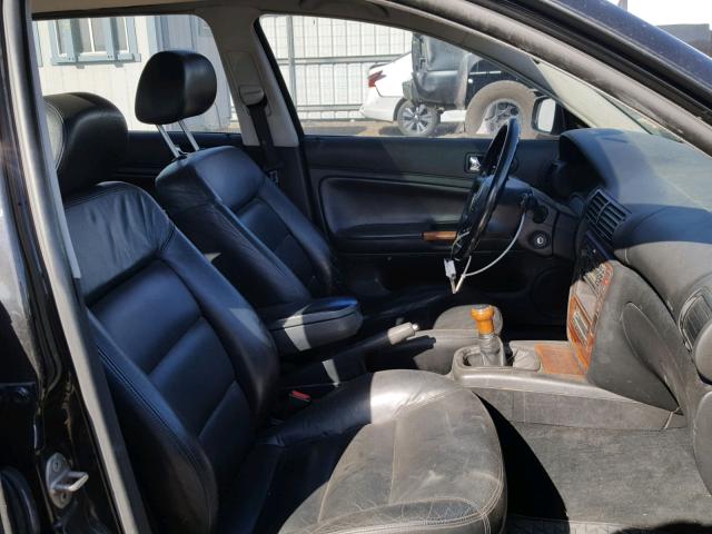 WVWVD23B7YE248084 - 2000 VOLKSWAGEN PASSAT GLX 黑色 照片 5