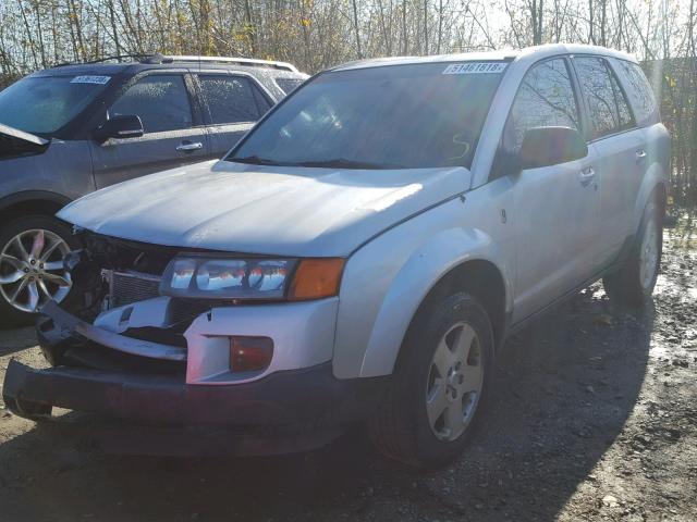 5GZCZ63434S860598 - 2004 SATURN VUE SILVER photo 2