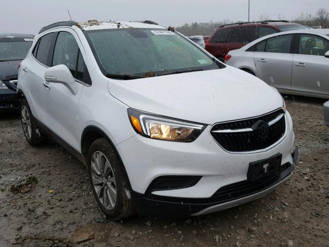 KL4CJASB5HB136276 - 2017 BUICK ENCORE PRE WHITE photo 1