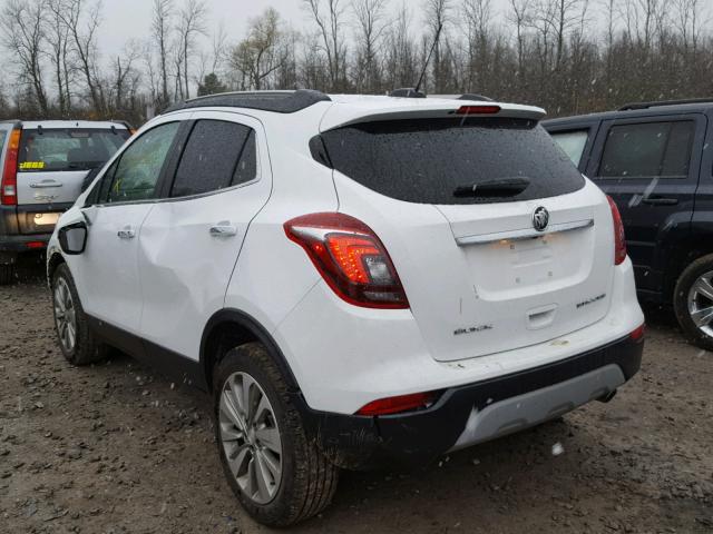 KL4CJASB5HB136276 - 2017 BUICK ENCORE PRE WHITE photo 3