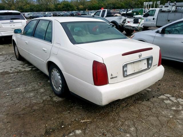 1G6KD54Y74U136900 - 2004 CADILLAC DEVILLE WHITE photo 3