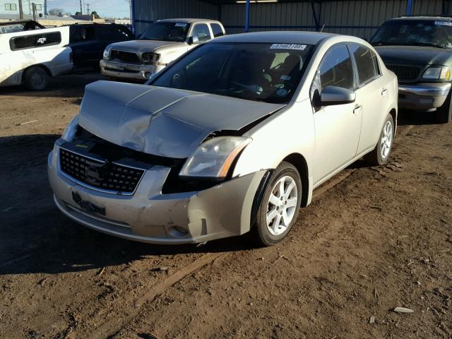 3N1AB61E08L627343 - 2008 NISSAN SENTRA 2.0 GRAY photo 2