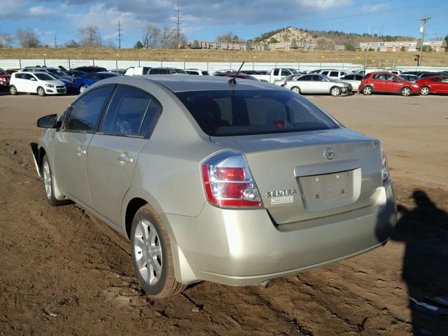 3N1AB61E08L627343 - 2008 NISSAN SENTRA 2.0 GRAY photo 3