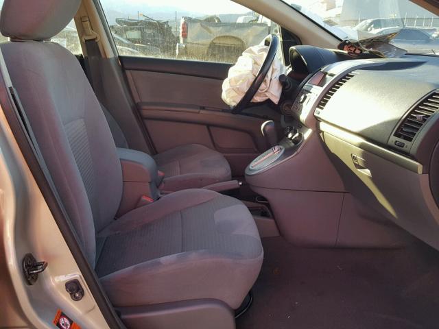 3N1AB61E08L627343 - 2008 NISSAN SENTRA 2.0 GRAY photo 5