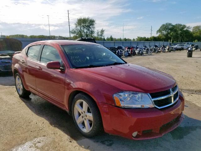 1B3LD76M88N638873 - 2008 DODGE AVENGER R/ RED photo 1