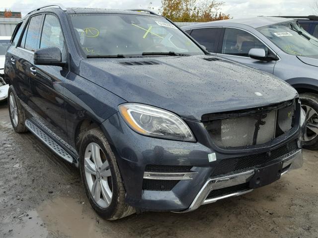 4JGDA5GB6FA579397 - 2015 MERCEDES-BENZ ML 400 4MA GRAY photo 1