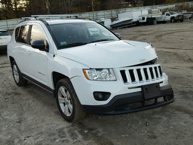 1C4NJDBB3CD625756 - 2012 JEEP COMPASS SP თეთრი ფოტო 1