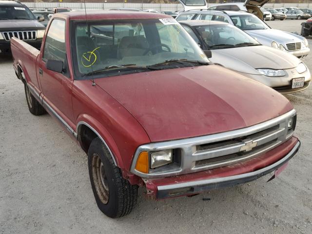 1GCCS14Z7R8153785 - 1994 CHEVROLET S-10 PU BURGUNDY photo 1