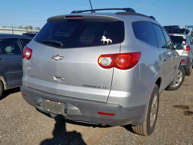 1GNLVGED9AS103577 - 2010 CHEVROLET TRAVERSE L SILVER photo 4