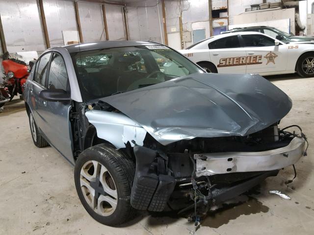 1G8AL52F33Z117799 - 2003 SATURN ION LEVEL BLUE photo 1