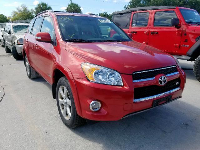 2T3DK4DV0BW049965 - 2011 TOYOTA RAV4 LIMIT RED photo 1