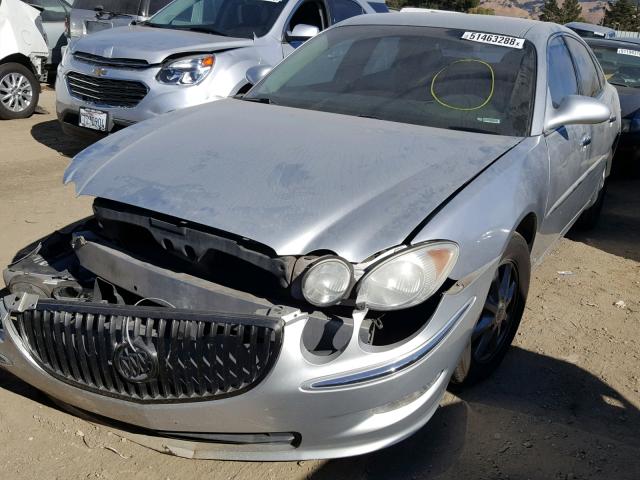 2G4WD582X91144010 - 2009 BUICK LACROSSE C SILVER photo 2