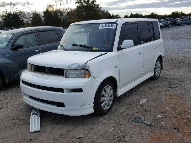 JTLKT324350192396 - 2005 TOYOTA SCION XB Ақ фото 2