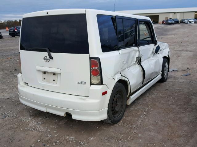 JTLKT324350192396 - 2005 TOYOTA SCION XB Ақ фото 4