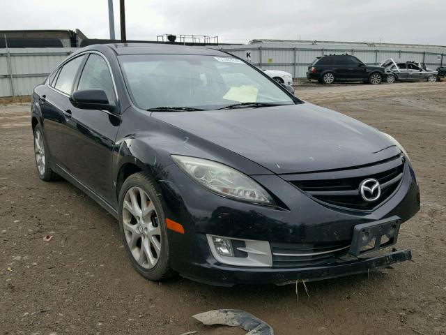 1YVHZ8CBXA5M15667 - 2010 MAZDA 6 S BLACK photo 1