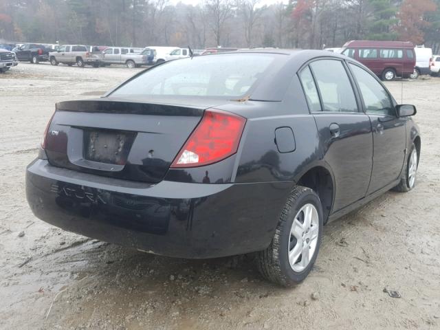 1G8AJ55F37Z203394 - 2007 SATURN ION LEVEL BLACK photo 4