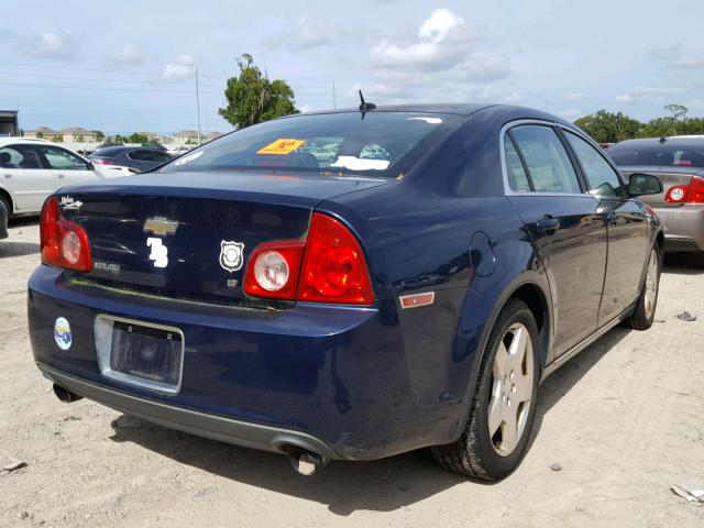 1G1ZJ577384237941 - 2008 CHEVROLET MALIBU 2LT BLUE photo 4