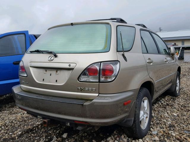 JTJHF10U620239272 - 2002 LEXUS RX 300 TAN photo 4