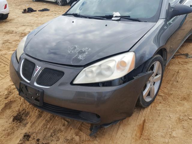 1G2ZH351X74154466 - 2007 PONTIAC G6 GT GRAY photo 10