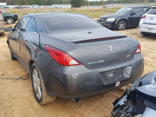 1G2ZH351X74154466 - 2007 PONTIAC G6 GT GRAY photo 3