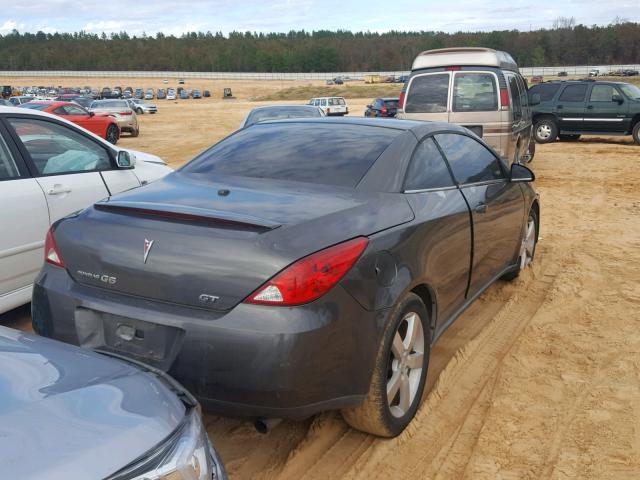 1G2ZH351X74154466 - 2007 PONTIAC G6 GT GRAY photo 4