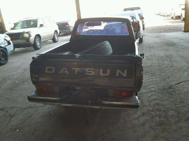 JN6MD01S4DW200157 - 1983 DATSUN 720 STANDA BROWN photo 6