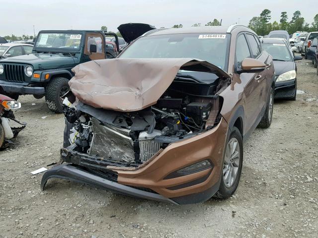 KM8J33A25GU093366 - 2016 HYUNDAI TUCSON LIM BROWN photo 2