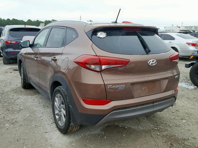 KM8J33A25GU093366 - 2016 HYUNDAI TUCSON LIM BROWN photo 3