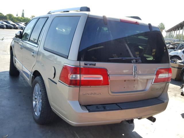 5LMFU28577LJ08787 - 2007 LINCOLN NAVIGATOR GOLD photo 3