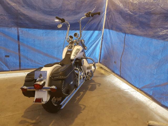 1HD1BWB176Y054105 - 2006 HARLEY-DAVIDSON FLSTCI WHITE photo 4