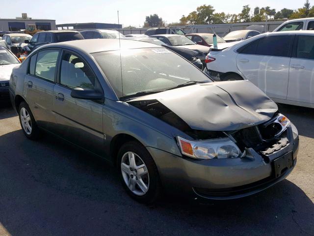 1G8AJ58F07Z194228 - 2007 SATURN ION LEVEL GRAY photo 1