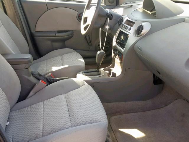1G8AJ58F07Z194228 - 2007 SATURN ION LEVEL GRAY photo 5
