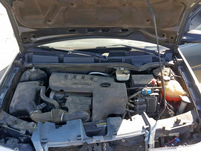 1G8AJ58F07Z194228 - 2007 SATURN ION LEVEL GRAY photo 7