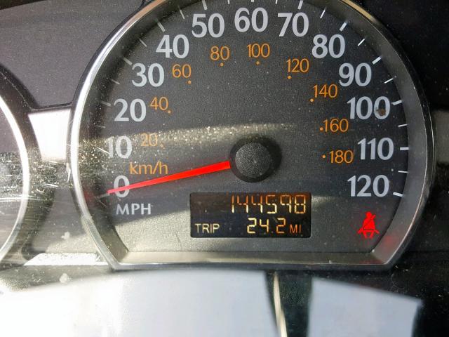 1G8AJ58F07Z194228 - 2007 SATURN ION LEVEL GRAY photo 8