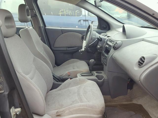 1G8AG52FX4Z222460 - 2004 SATURN ION LEVEL SILVER photo 5