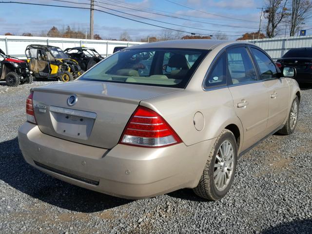 1MEHM42156G607952 - 2006 MERCURY MONTEGO PR GOLD photo 4