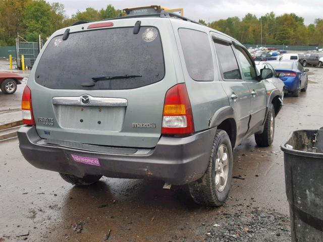4F2CZ96183KM24316 - 2003 MAZDA TRIBUTE ES მწვანე ფოტო 4