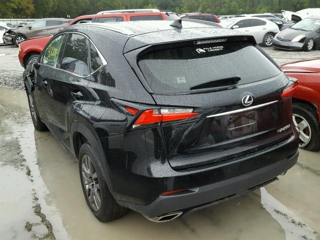 JTJYARBZ2F2014184 - 2015 LEXUS NX 200T BLACK photo 3