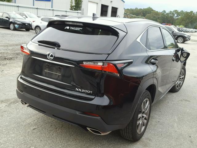 JTJYARBZ2F2014184 - 2015 LEXUS NX 200T BLACK photo 4