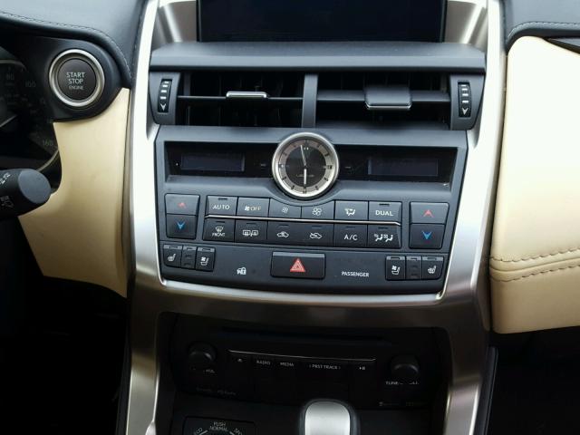 JTJYARBZ2F2014184 - 2015 LEXUS NX 200T BLACK photo 9