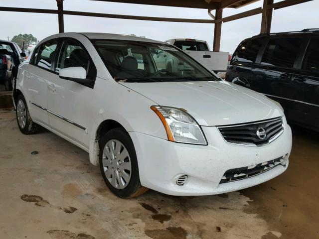 3N1AB6AP2CL741984 - 2012 NISSAN SENTRA 2.0 WHITE photo 1