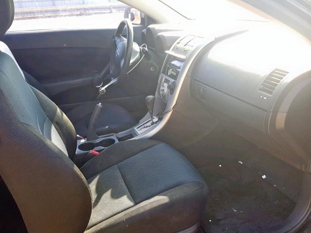 JTKDE177260129483 - 2006 TOYOTA SCION TC CHARCOAL photo 5