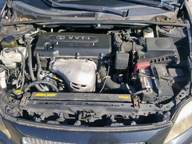 JTKDE177260129483 - 2006 TOYOTA SCION TC CHARCOAL photo 7